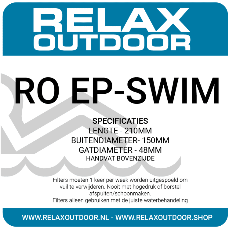 Filter Relax Outdoor Zwemspa